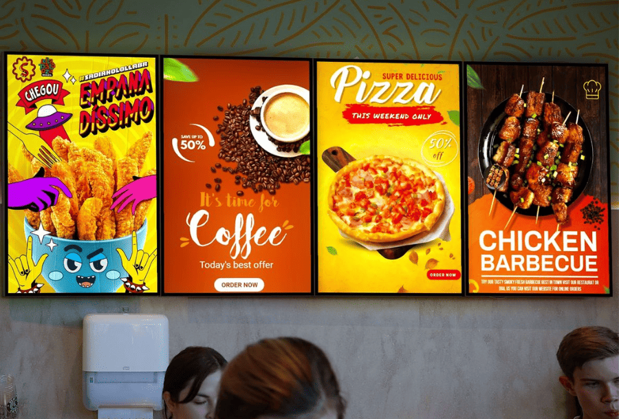 restaurants sign board
