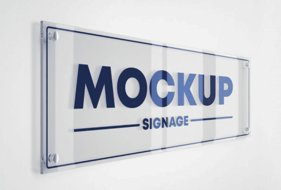 Acrylic signage Dubai